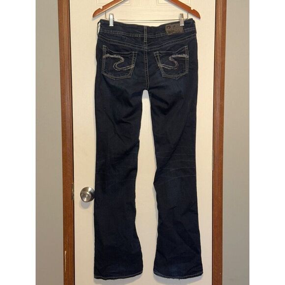 Silver Jeans SUKI Dark Wash Boot Cut Jeans Size 29 - Picture 1 of 12